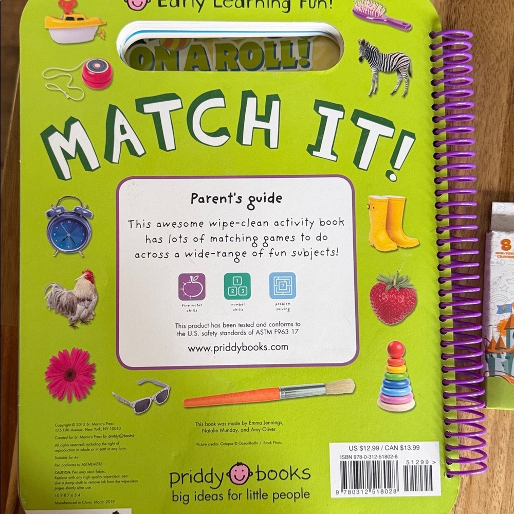 Nickelodeon PAW Patrol Jumbo Coloring, match it , writing & match journal bundle - Picture 15 of 16